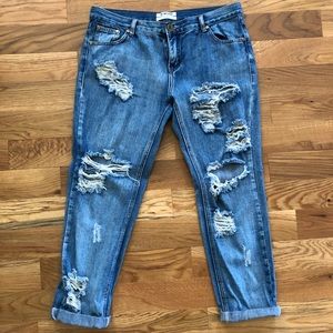 One Teaspoon Jeans/Denim Pants - distressed